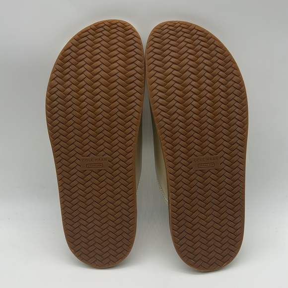 Cole Haan Marisol Soft Gold Leather Footbed Sandals Size 8B NWT - Picture 7 of 9